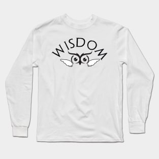 Stoics 4 Cardinal Virtues, Wisdom Long Sleeve T-Shirt